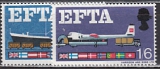 EFTA 1967 Grossbritannien Mi.-Nr. 444/445 x **