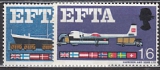 EFTA 1967 Grossbritannien Mi.-Nr. 444/445 y **