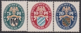 Deutsches Reich Mi.-Nr. 375/77 **