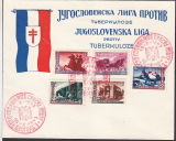 Dt. Bes. Serbien Mi.-Nr. 94/98 FDC