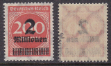 Deutsches Reich Mi.-Nr. 309 A P b ** gepr. INFLA