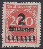 Deutsches Reich Mi.-Nr. 309 B P b ** gepr. INFLA