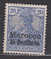 Dt. Kol. Marokko Mi.-Nr. 10 *