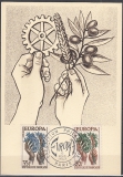 CEPT Maxikarte Frankreich Mi.-Nr. 1157/8