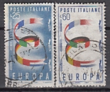 CEPT Italien 1957 oo