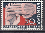 CEPT Liechtenstein 1962 oo