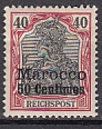 Dt. Kol. Marokko Mi.-Nr. 13 *
