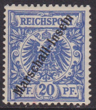 Dt. Kol. Marshall-Inseln Mi.-Nr. 4 I * gepr. BPP