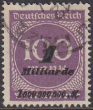 Deutsches Reich Mi.-Nr. 331 b oo gepr. INFLA