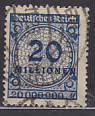 Deutsches Reich Mi.-Nr. 319 A P a oo gepr. INFLA