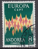CEPT Andorra sp. 1972 oo