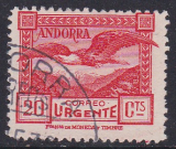 sp. Andorra Mi.-Nr. 27 A oo