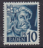 Baden Mi.-Nr. 3 G **