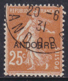frz. Andorra - Mi.-Nr. 9 oo