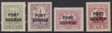 Danzig Port Gdansk Mi.-Nr. 15/18 **