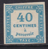 Frankreich Mi.-Nr. Porto 6 a (*)