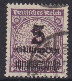 Deutsches Reich Mi.-Nr. 332 A W a oo gepr. INFLA