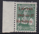 Dt.Bes. - Litauen/Rakischki Mi.-Nr. 4 b I **