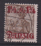 Danzig Mi.-Nr. 42 I oo gepr. INFLA