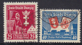 Danzig Mi.-Nr. 274/75 oo