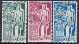 Baden Mi.-Nr. 50/52 oo gepr. BPP