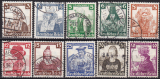 Deutsches Reich Mi.-Nr. 588/97 oo