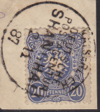 Dt. Kol. China Mi.-Nr. V 42 oo