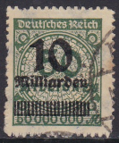 Deutsches Reich Mi.-Nr. 336 B oo gepr. INFLA
