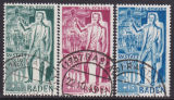 Baden Mi.-Nr. 50/52 oo gepr. BPP