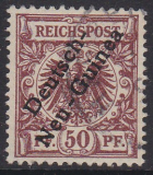 Dt. Kol. Neuguinea Mi.-Nr. 6 oo gepr. BPP