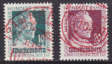 Württ - Mi.-Nr. 47/48 oo gepr. BPP