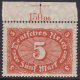 Deutsches Reich Mi.-Nr. 174 c ** gepr. INFLA