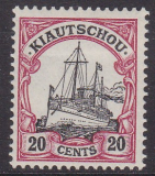 Dt. Kol. Kiautschou Mi.-Nr. 22 *