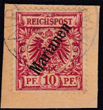 Dt. Kol. Marianen Mi.-Nr. 3 II oo