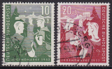 Bund Mi.-Nr. 153/54 oo