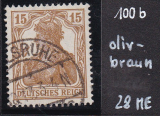 Deutsches Reich Mi.-Nr. 100 b oo gepr. INFLA