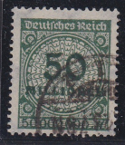 Deutsches Reich Mi.-Nr. 321 A W b oo gepr. INFLA