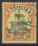 Togo frz. Besetzung Mi.-Nr. 4 oo