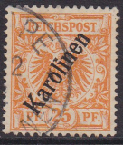 Dt. Kol. Karolinen Mi.-Nr. 5 II a oo