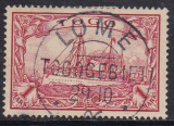 Dt. Kol. Togo Mi.-Nr. 16 oo Zahnfehler