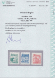 Deutsche Besetzung Private Ausgaben Dänemark Mi.-Nr. I/III ** Fotoattest