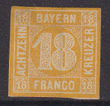 Bayern Mi.-Nr. 7 (*) Mgl.