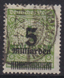 Deutsches Reich Mi.-Nr. 333 A P oo gepr. INFLA