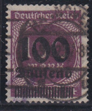 Deutsches Reich Mi.-Nr. 289 a oo gepr. INFLA