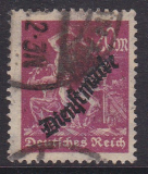Deutsches Reich Dienst Mi.-Nr. 75 Y oo gepr. INFLA