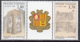 frz. Andorra Mi.-Nr. 463/64 ** ZD
