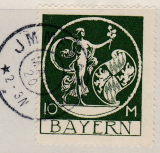 Bayern Mi.-Nr. 194 oo