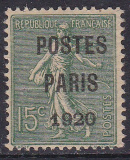 Frankreich Mi.-Nr. 109 V a I (*)