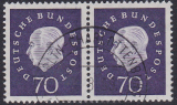 Bund Mi.-Nr. 306 oo Paar