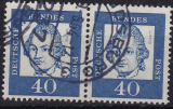 Bund Mi.-Nr. 355 y oo Paar gepr. BPP